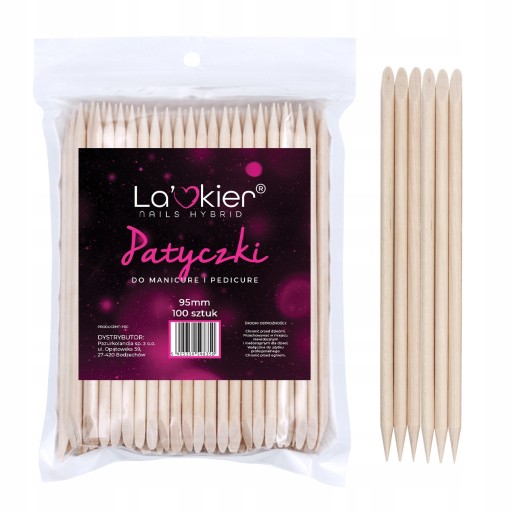 100 + 100 La'kier Patyczki do manicure skórek