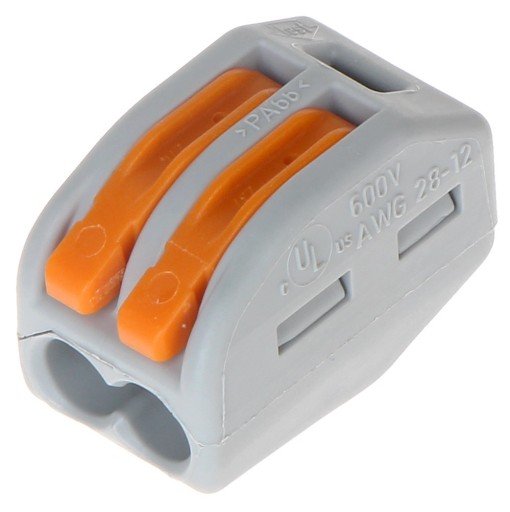 WAGO Szybkozłączka 2x0,08-4 mm 222-412 1 szt