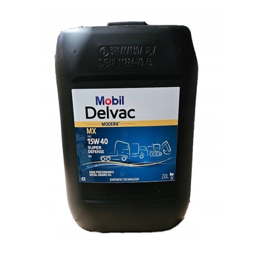 Моторное масло Mobil Delvac Modern 15W40 Super Defense V4 (ранее MX) 20л