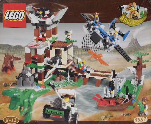 LEGO 5987 Дино-исследовательский комплекс «Искатели приключений» Дино