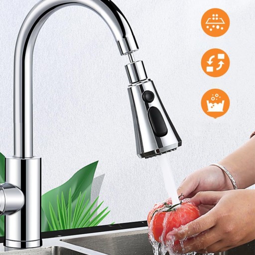 REGULOWANY AERATOR PRZEDŁUŻKA DO3 TRYBY PRZEPŁYWU WODY