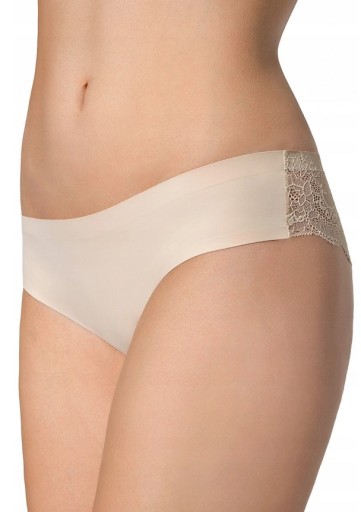 JULIMEX TANGA FIGI DAMSKIE BEŻOWE L