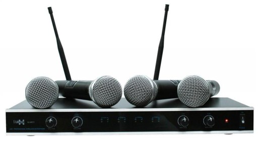 Комплект из 4 беспроводных микрофонов IU-4011
