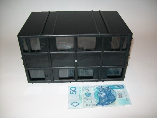 35804 Шкаф пластиковый с ящиками PX, 4 ящика