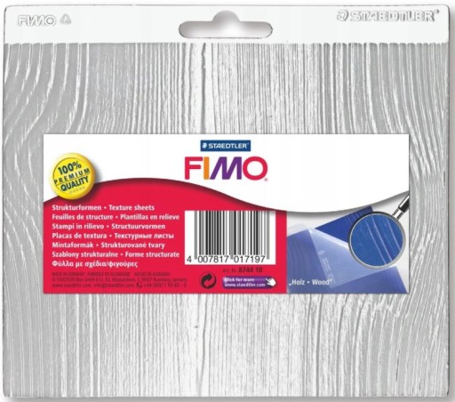 Структурный лист Fimo Дерево