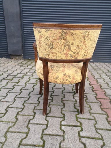 4 стула + кресло - арт-деко - винтажный дизайн - Thonet