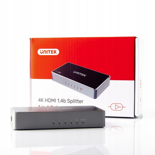 Переключатель-сплиттер UNITEK SPLITTER x4 HDMI 4K