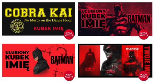 KUBEK Prezent SHAZAM GRA O TRON SERIALE +GRATIS