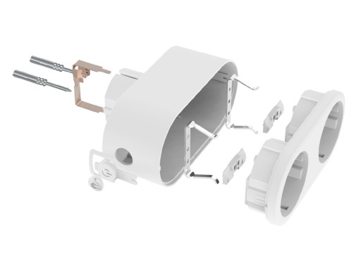PSMART SMART ДВОЙНАЯ РОЗЕТКА 2X ИЗМЕРЕНИЕ ПОТРЕБЛЕНИЯ WIFI TUYA
