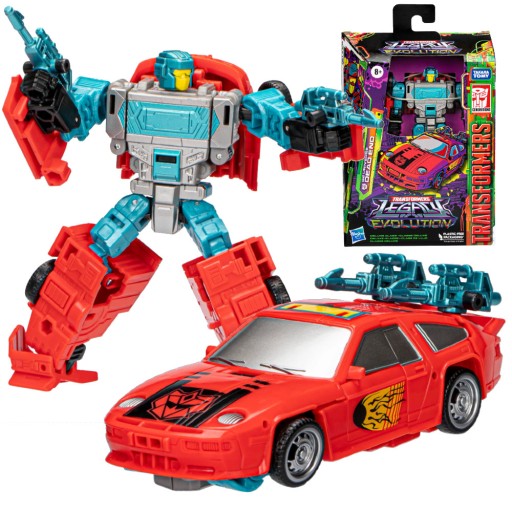 Transformers Legacy Auto Robot Set 2 фигурки Sideswipe и Dead End 2IN1