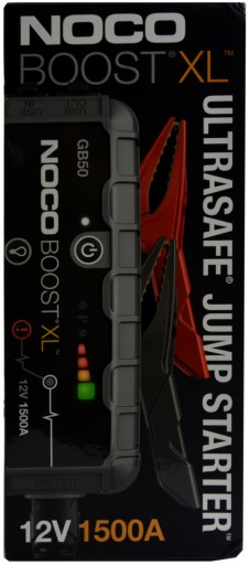 NOCO GB50 XL LITHIUM 1500A + БЕСПЛАТНОЕ зарядное устройство