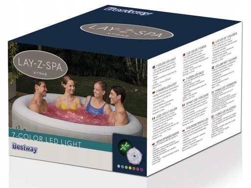Bestway 60303 Светодиодный светильник для спа-бассейна с батарейным питанием