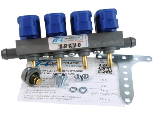 TOMASETTO IT01 BRAVO РЕЙКА ВПРЫСКА 1,8 Ом, 4 ЦИЛИНДРА
