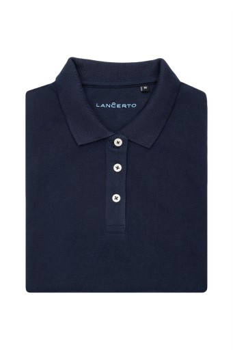 Koszulka Damska Polo Granatowa Lancerto Paris L