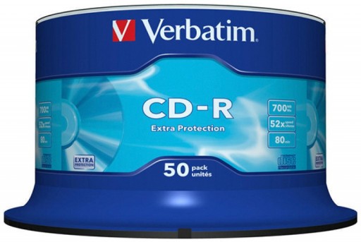 CD-R 700МБ скорость 52x торт 50 шт.