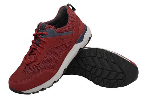 Półbuty JOSEF SEIBEL 37708 r.47 Tęgość H Jeremiah 08 Sneakersy Czerwone XXL