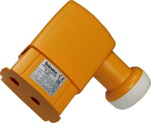 TELEVES TWIN LNB КОНВЕРТЕР двойной HD Быдгощ