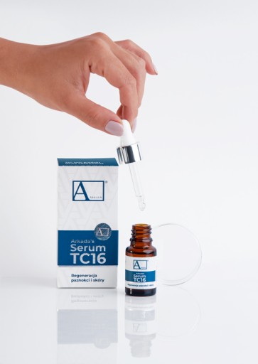 Arkada TC16 11 ml. serum + Odżywka Do Skórek i Paznokci Dłoni Próbka 3 ml.