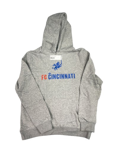 Толстовка мужская серая FC Cincinnati MLS L