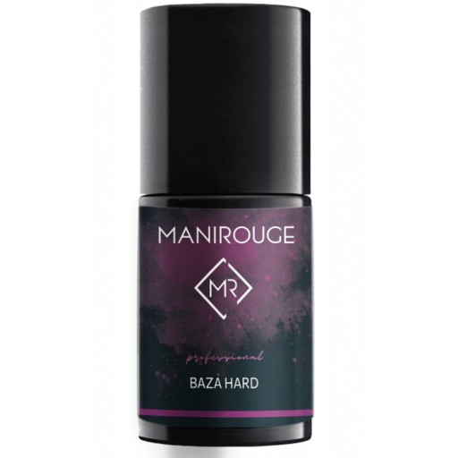 BAZA Hard Clear MANIROUGE 10 ml DO PAZNOKCI LAKIER HYBRYDOWY 2W1