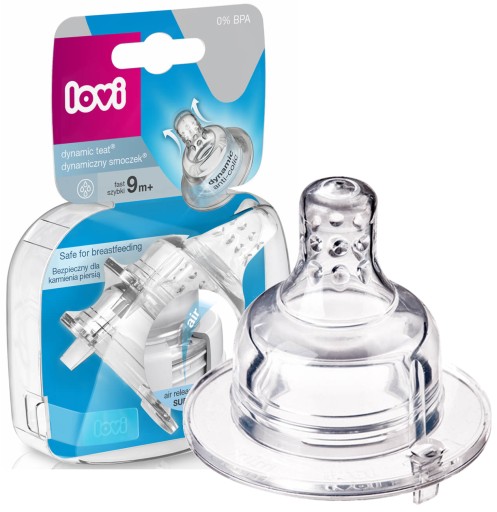 Соска-пустышка LOVI SUPERVENT BOTTLE QUICK 9м+ 2 шт.