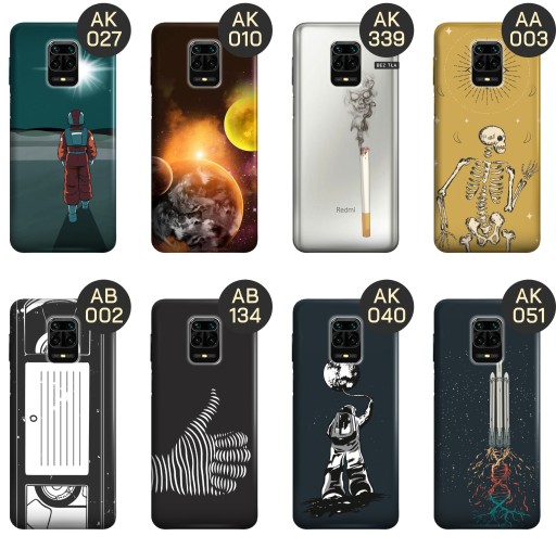 ETUI DO XIAOMI REDMI NOTE 9 PRO / 9 PRO MAX / NOTE 9S WZORY MĘSKIE FACET