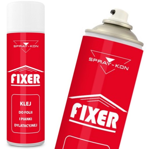GLUE Spray-Kon Fixer Expansion Foam 500мл высокая адгезия, прочная