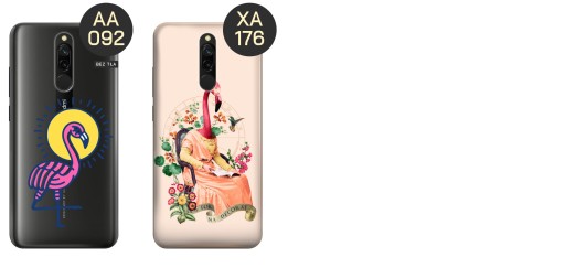 ETUI DO XIAOMI REDMI 8 WZORY FLAMING FLAMINGI PTAKI OBUDOWA POKROWIEC CASE