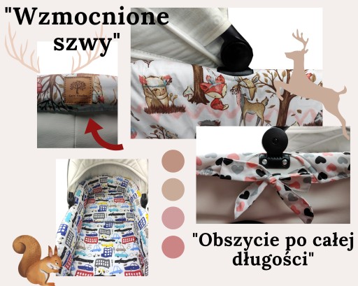 Вставка-пеленалка для гондолы, MINKY COLORS SET