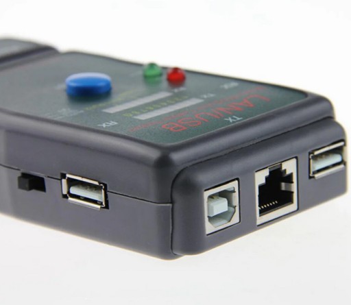 Gembird TESTER DO KABLI SIECIOWYCH SIECI RJ45 RJ11 LED NCT-2 LED