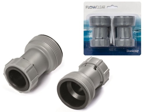 СОЕДИНЕНИЯ, КОНДУКТОРЫ НАСОСА, РЕДУКЦИЯ НАСОСА, диам. 38 мм BESTWAY HOSE CONNECTOR X2