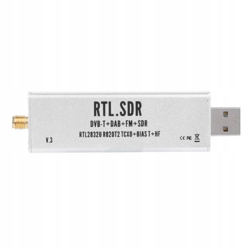 RTL-SDR V3 SDR приемник 0,1 МГц-1,7 ГГц