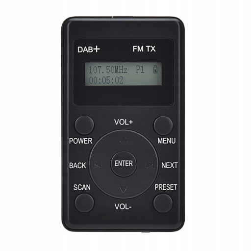 ПОРТАТИВНОЕ FM-DAB-РАДИО DAB