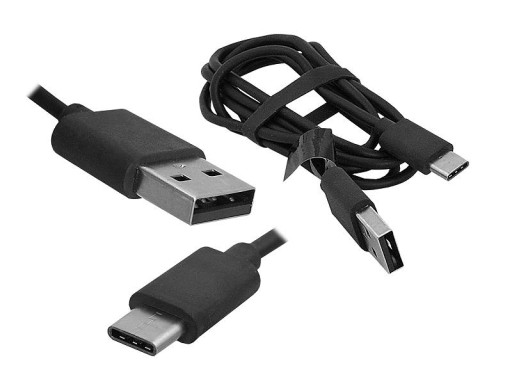 USB-кабель типа C, 1 м, черный HQ