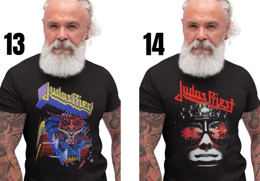 JUDAS PRIEST 50 ЛЕТ Футболка T-Shirt 16 ДИЗАЙНОВ M