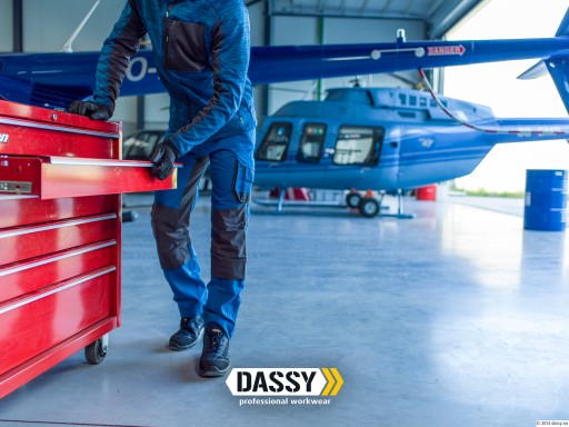 Рабочие брюки Dassy Dynax 48, синие