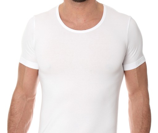 Termoaktywna podkoszulka męska bawełniana Brubeck T-shirt z bawełny -2XL