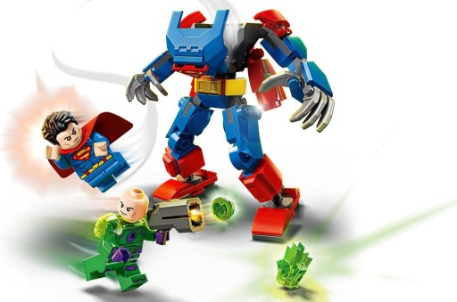 KLOCKI LEGO SUPER HEROES 76302 MECH SUPERMANA KONTRA LEX LUTHOR M + TORBA