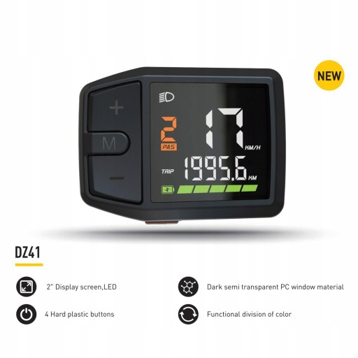 Дисплей электровелосипеда MID DZ41-CAN