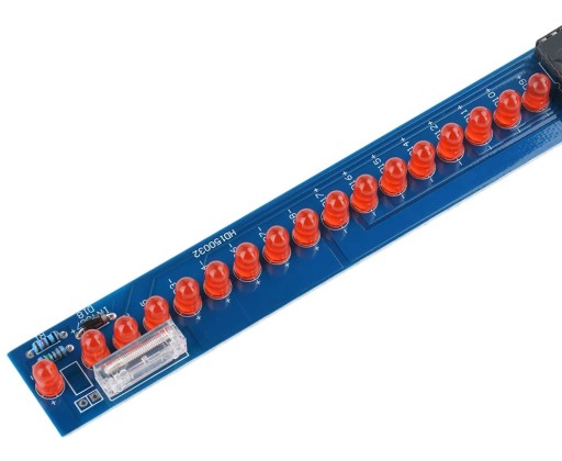 16 bit POV Stick LED Efekt świetlny led 25 cm z żyroskopem diy kit