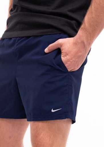 МУЖСКИЕ ШОРТЫ ДЛЯ ПЛАВАНИЯ NIKE 5 VOLLEY MIDNIGHT, ТЕМНО-СИНИЕ, размер M