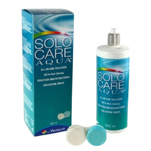 SOLO CARE SOLOCARE AQUA 360 ЖИДКОСТЬ ДЛЯ ЛИНЗ
