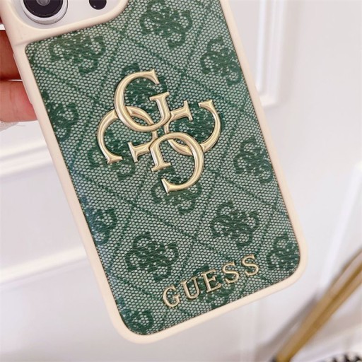 GUESS чехол, чехол, чехол для iPhone 14 Promax, зеленый, iPhone