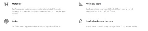 Офисный контейнер на колесах, металлический органайзер.