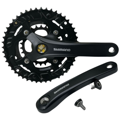 Шатуны SHIMANO 3-скоростные FC-T3010 170 ММ ЧЕРНЫЕ 48/36/26