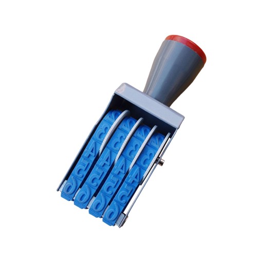 Нумерация марок 4 полосы Rolling Stamp Digital