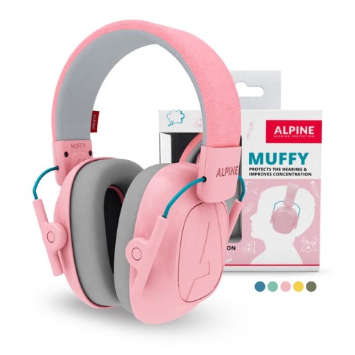 Детские защитные наушники ALPINE Muffy (Розовые)