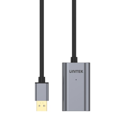 Przedłużacz USB Unitek Y-272 czarny 10 m