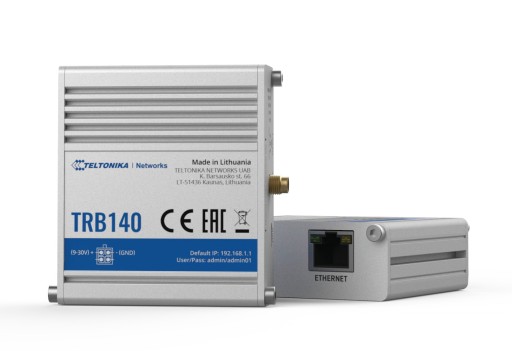 TRB140 LTE-шлюз (категория 4), 3G, 2G, PoE, USB