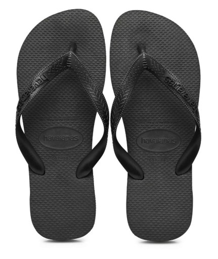 Шлепанцы Havaianas Top 41/42 BR черные черные